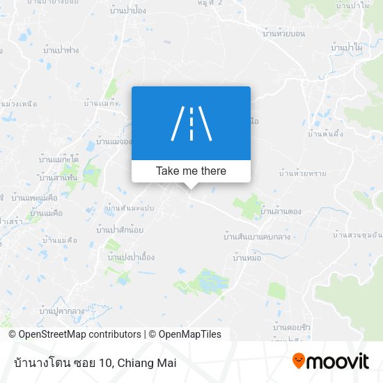 บ้านางโตน ซอย 10 map