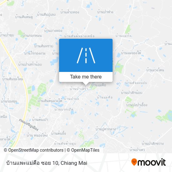 บ้านแพะแม่คือ ซอย 10 map