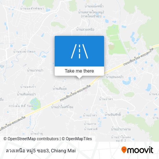 ลวงเหนือ หมู่5 ซอย3 map