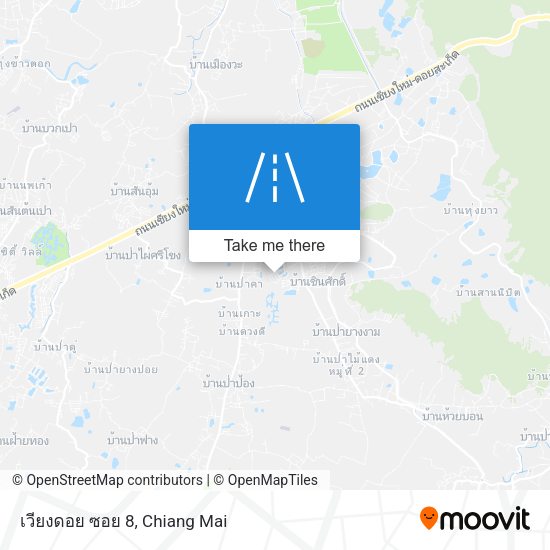 เวียงดอย ซอย 8 map