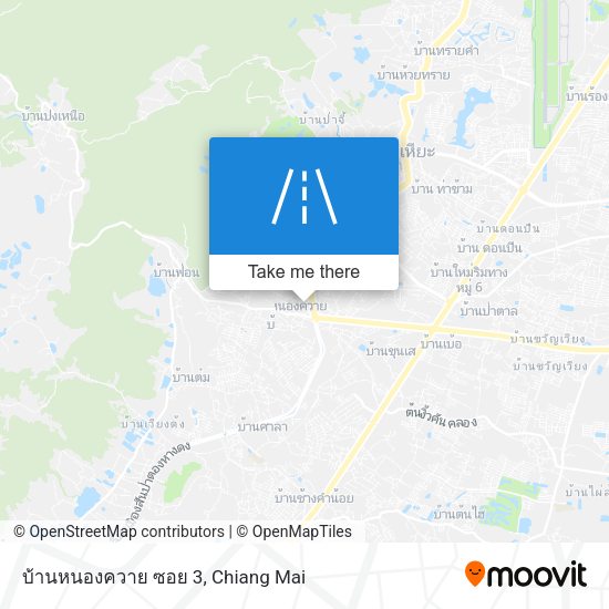 บ้านหนองควาย ซอย 3 map