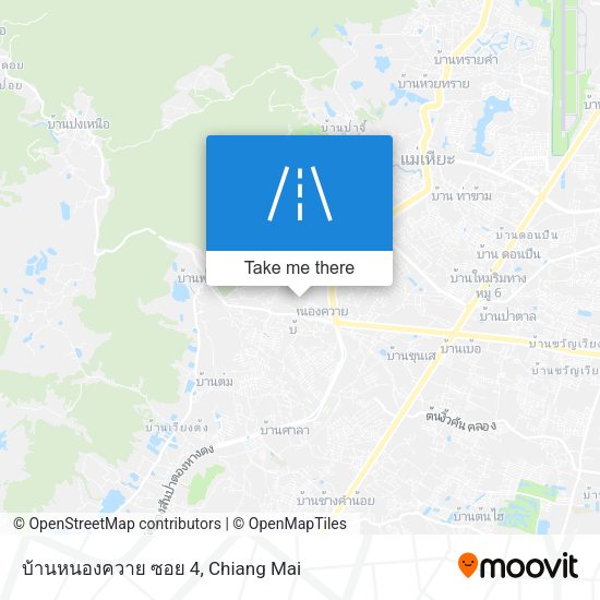 บ้านหนองควาย ซอย 4 map