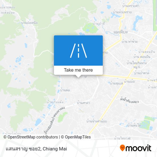 แสนสราญ ซอย2 map