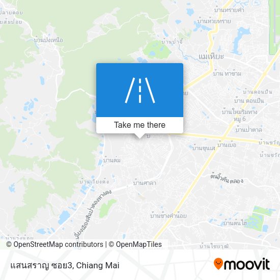 แสนสราญ ซอย3 map