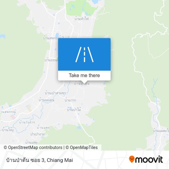 บ้านป่าตัน ซอย 3 map