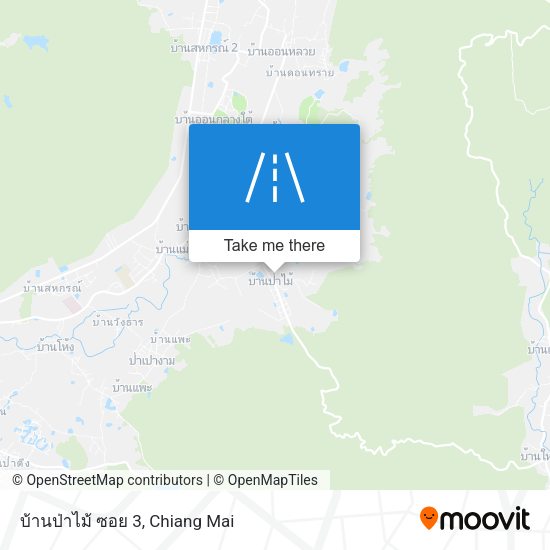 บ้านป่าไม้ ซอย 3 map
