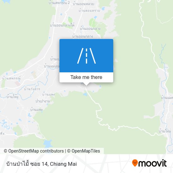บ้านป่าไม้้ ซอย 14 map