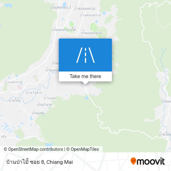 บ้านป่าไม้้ ซอย 8 map