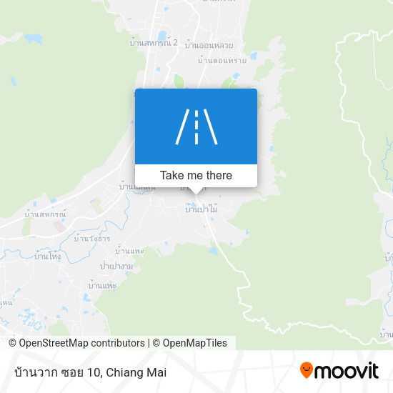 บ้านวาก ซอย 10 map