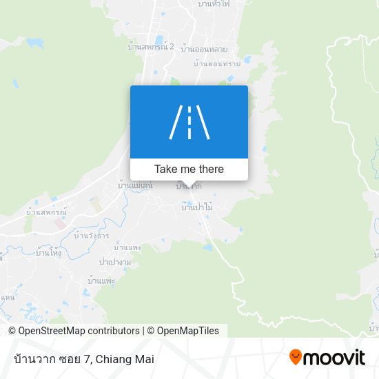 บ้านวาก ซอย 7 map