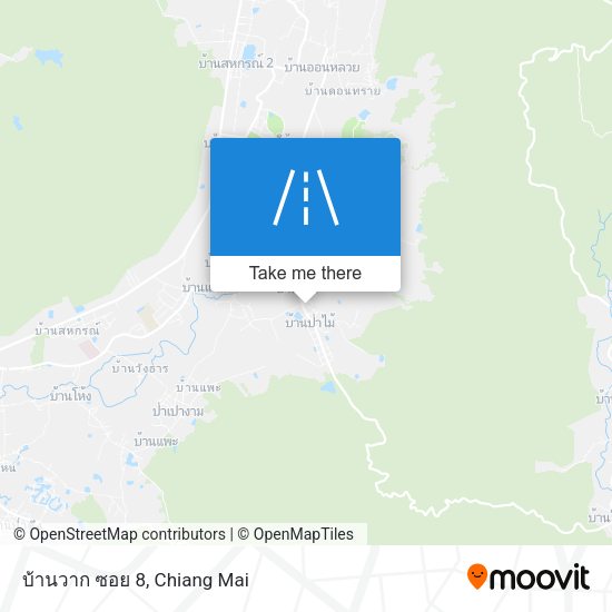 บ้านวาก ซอย 8 map