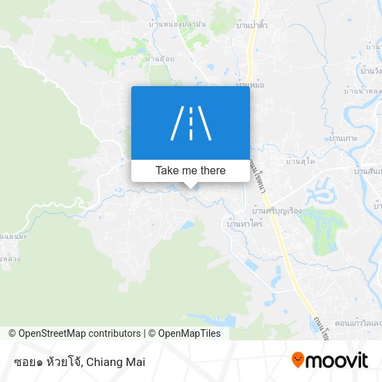 ซอย๑ ห้วยโจ้ map