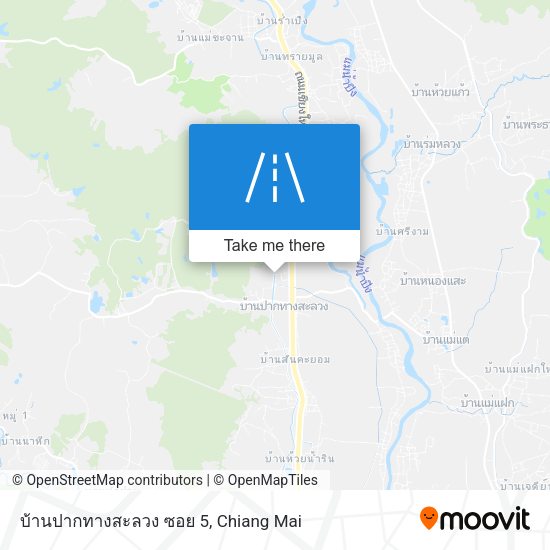 บ้านปากทางสะลวง ซอย 5 map