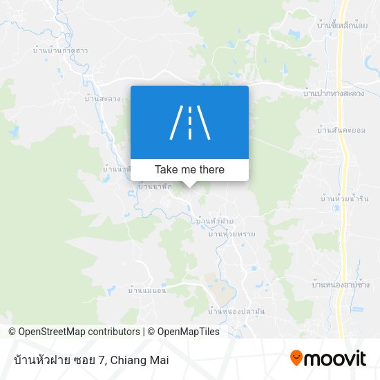 บ้านหัวฝาย ซอย 7 map