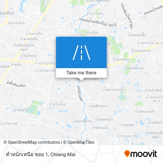 ตำหนักเหนือ ซอย 1 map