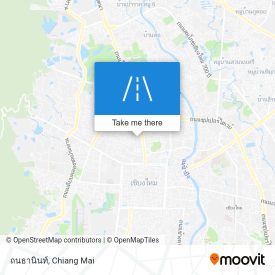 ถนธานินท์ map
