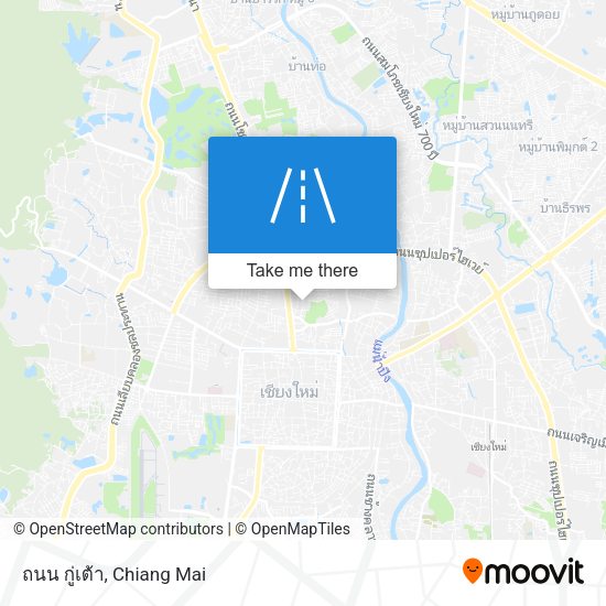 ถนน กู่เต้า map