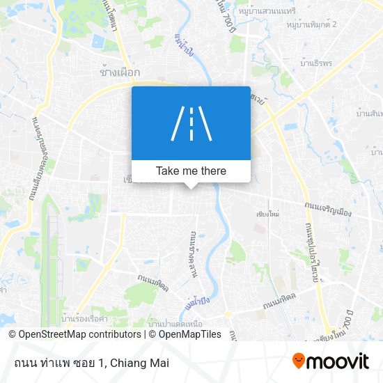ถนน ท่าแพ ซอย 1 map