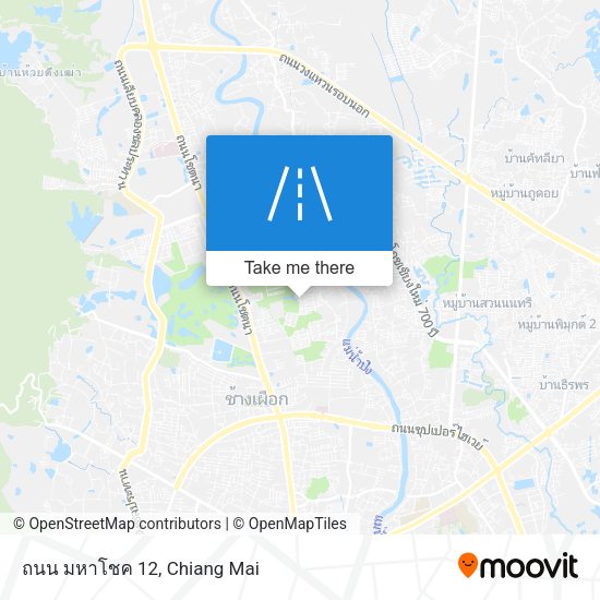 ถนน มหาโชค 12 map