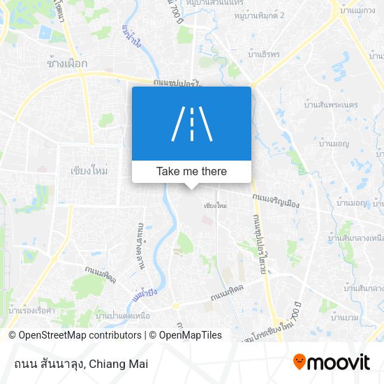 ถนน สันนาลุง map