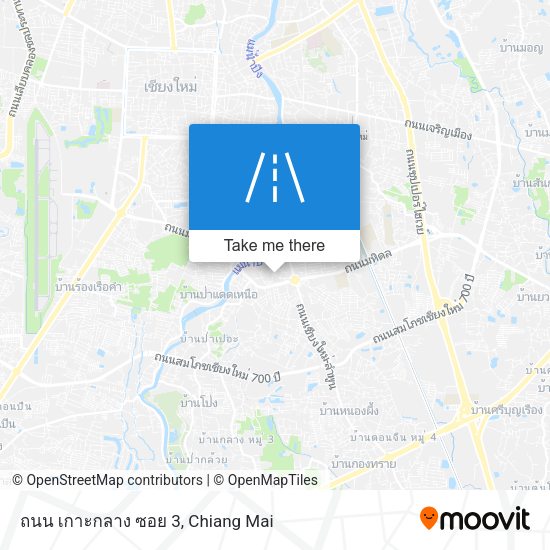 ถนน เกาะกลาง ซอย 3 map