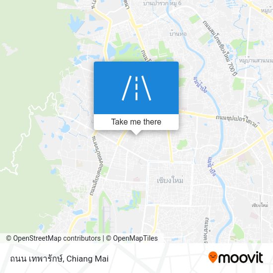 ถนน เทพารักษ์ map