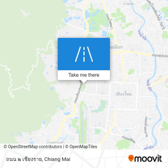 ถนน ๒ เชียงราย map