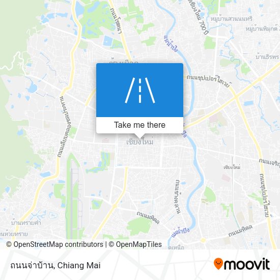 ถนนจ่าบ้าน map