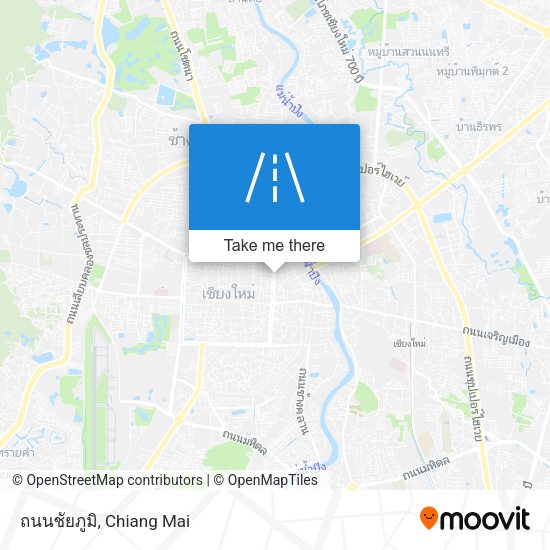 ถนนชัยภูมิ map