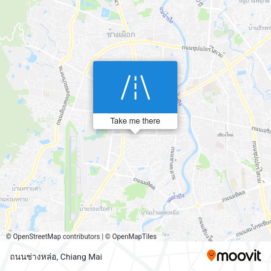 ถนนช่างหล่อ map