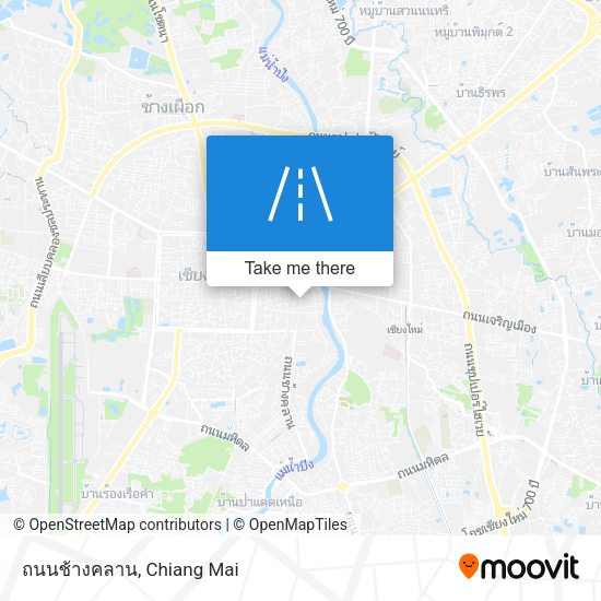 ถนนช้างคลาน map