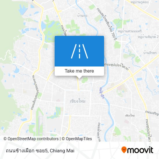ถนนช้างเผือก ซอย5 map