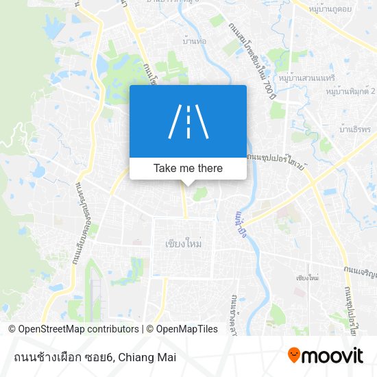 ถนนช้างเผือก ซอย6 map