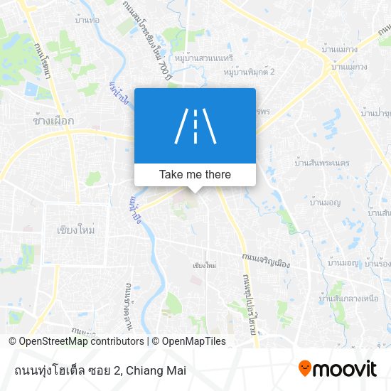 ถนนทุ่งโฮเต็ล ซอย 2 map