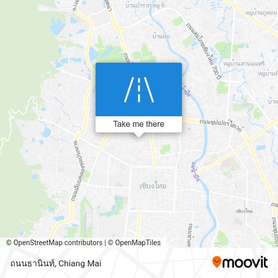 ถนนธานินท์ map