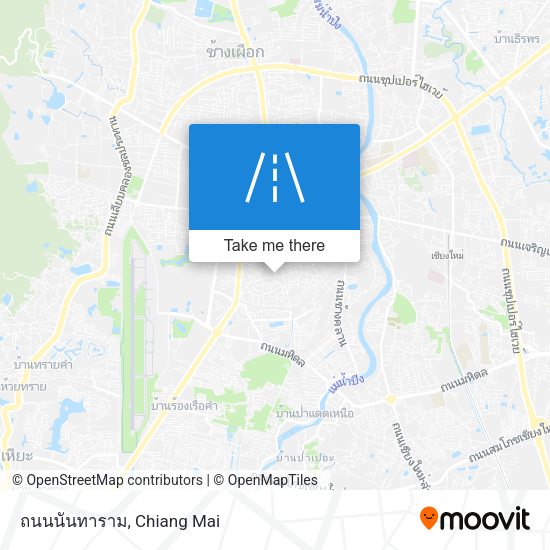 ถนนนันทาราม map