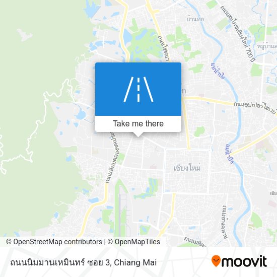 ถนนนิมมานเหมินทร์ ซอย 3 map