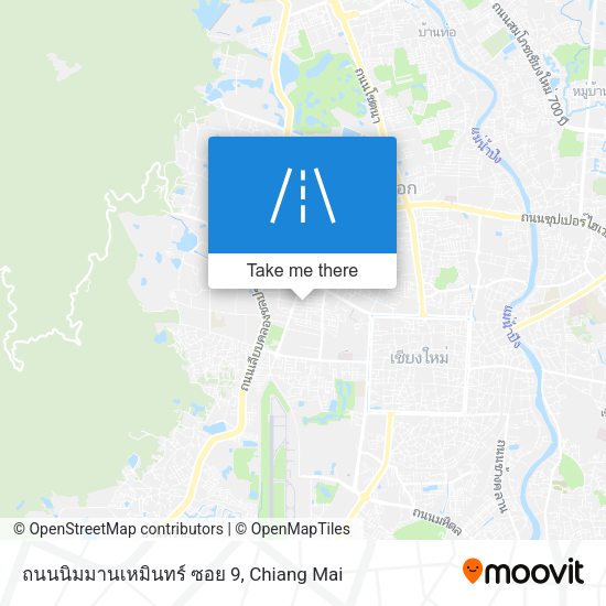 ถนนนิมมานเหมินทร์ ซอย 9 map