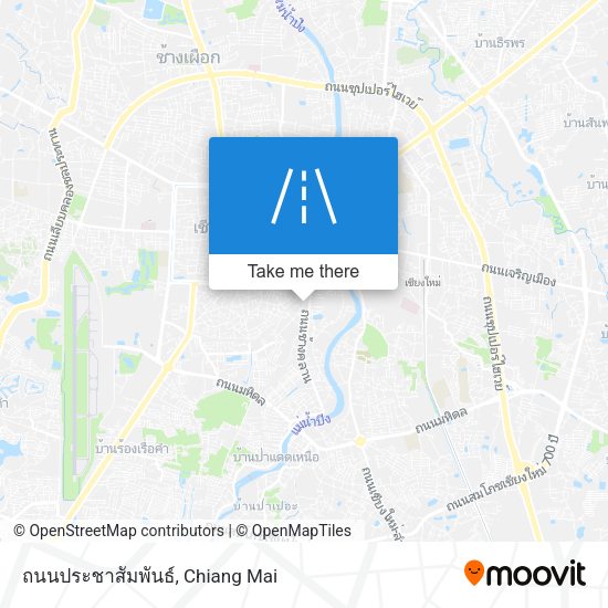 ถนนประชาสัมพันธ์ map
