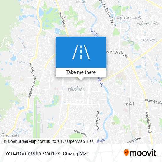 ถนนพระปกเกล้า ซอย13ก map