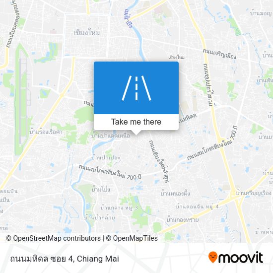 ถนนมหิดล ซอย 4 map