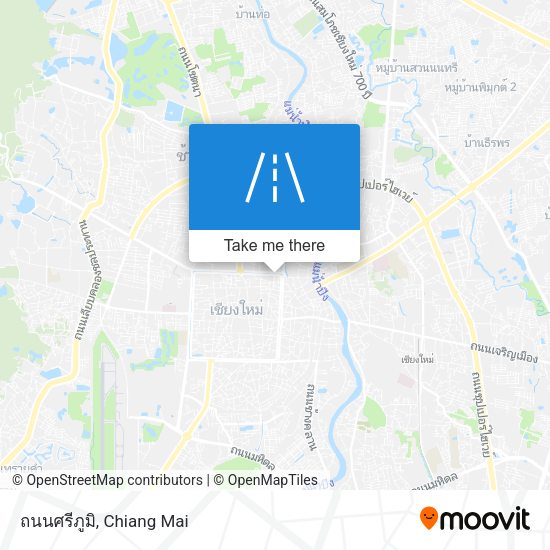 ถนนศรีภูมิ map