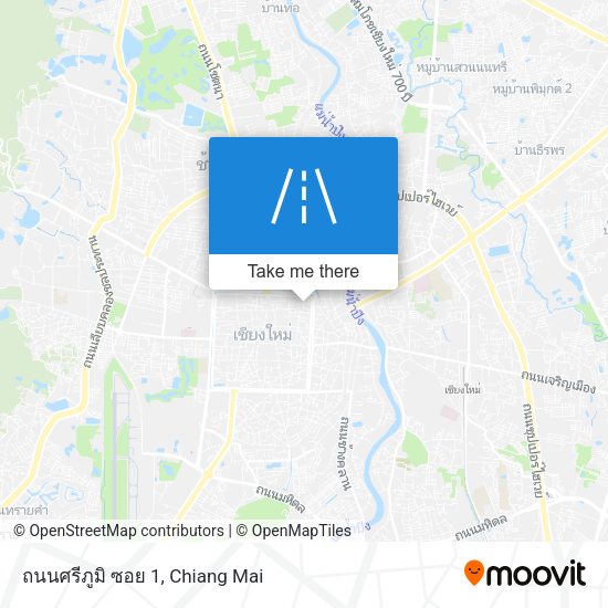 ถนนศรีภูมิ ซอย 1 map