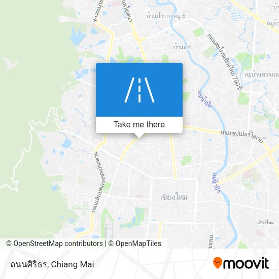 ถนนศิริธร map