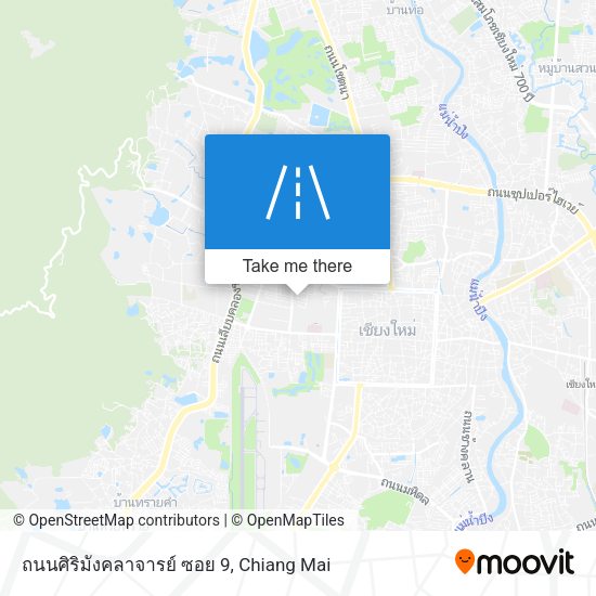 ถนนศิริมังคลาจารย์ ซอย 9 map