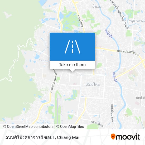 ถนนศิริมังคลาจารย์ ซอย1 map