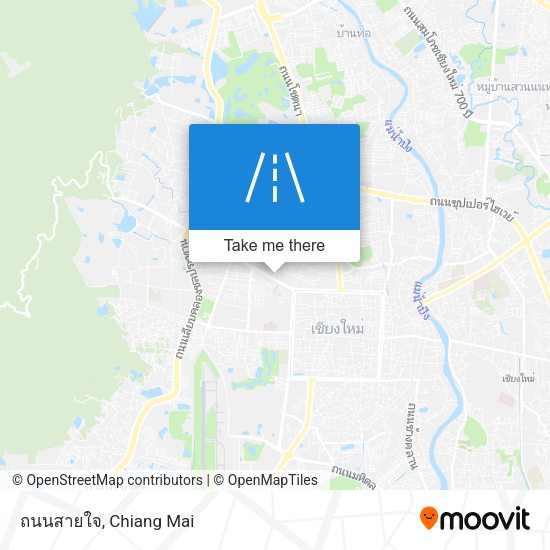ถนนสายใจ map