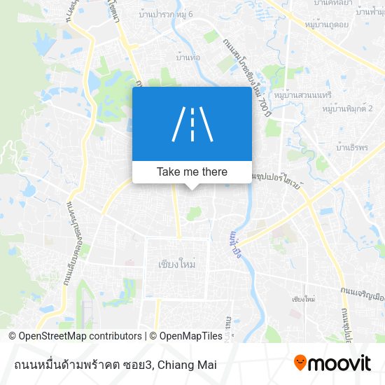 ถนนหมื่่นด้ามพร้าคต ซอย3 map