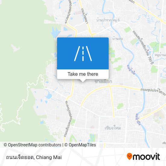 ถนนเจ็ดยอด map