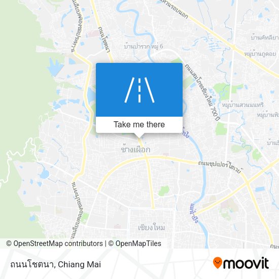 ถนนโชตนา map